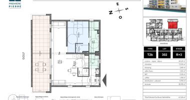 appartement t2 - les terrasses de la marina - 347 000,00€