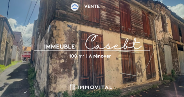 maison de ville à rénover entièrement   centre-ville de basse-terre