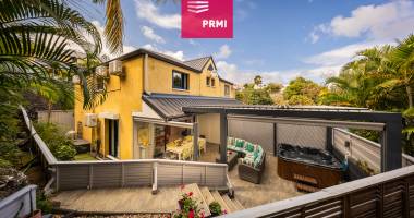 maison f4 avec jardin et jacuzzi à piton saint-leu - proche centre et plages