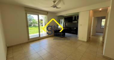 bel appartement f3 avec jardin a louer a saint-andre