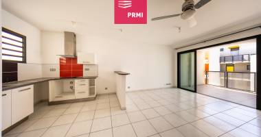 prmi saint pierre - bel appartement t2 traversant avec parking