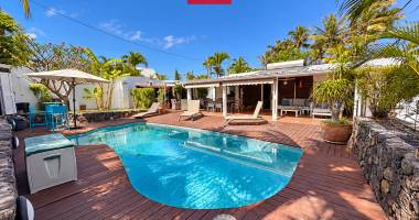 saint-gilles-les-bains , grand fond : maison t5 de charme avec piscine