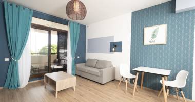 a vendre t2 loué à montgaillard saint denis